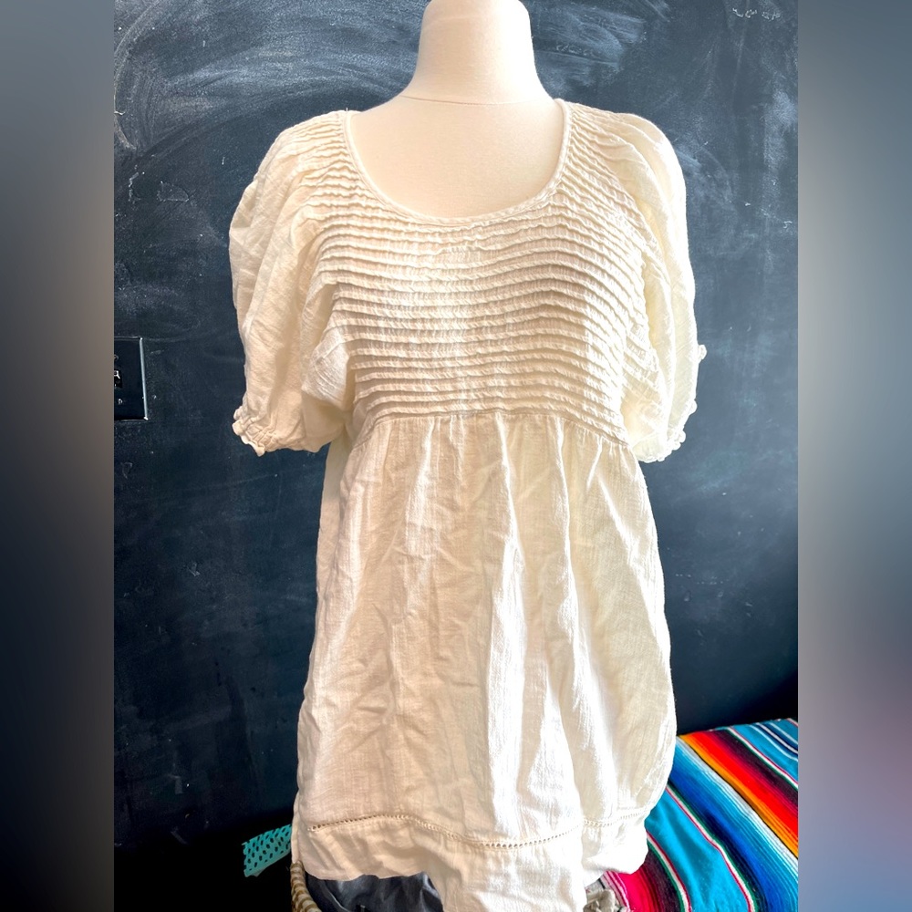 Free people peasant blouse xs